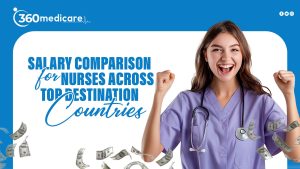 Read more about the article Salary Comparison for Nurses Across Top Destination Countries